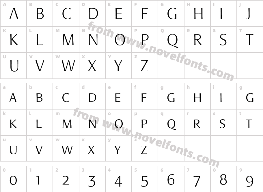 SignataExpertBQ-LightCharacter Map