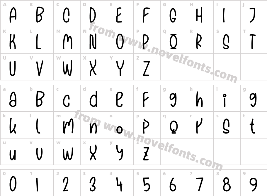 Silvana BrightCharacter Map