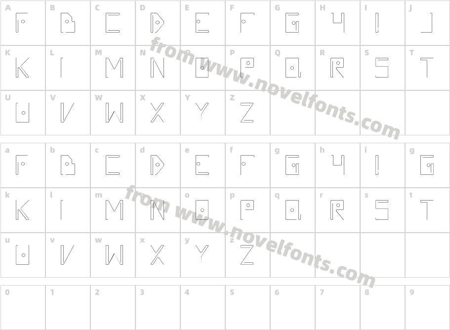 SilventCharacter Map