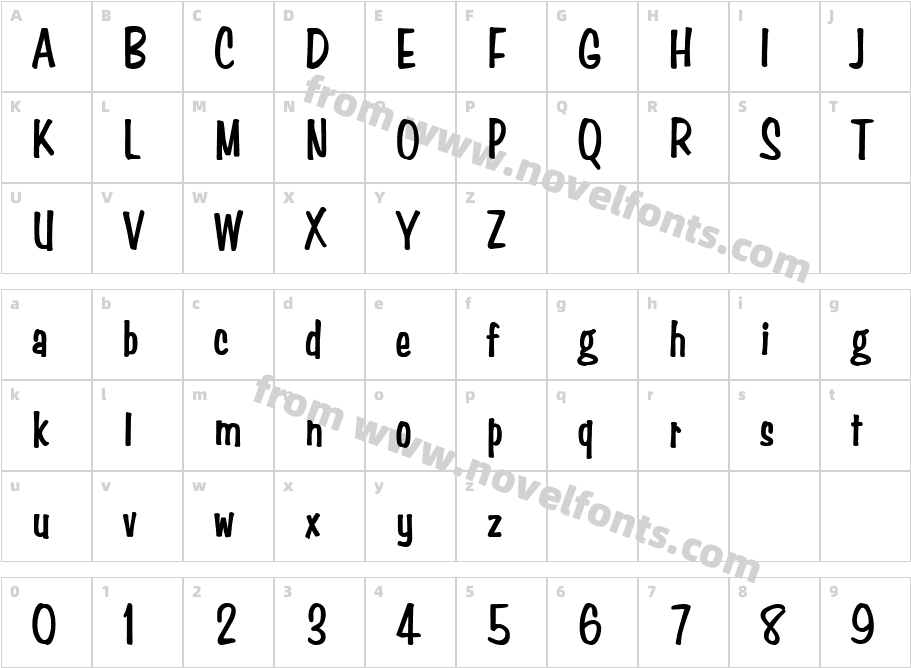 Simpson Condensed Heavy NormalCharacter Map