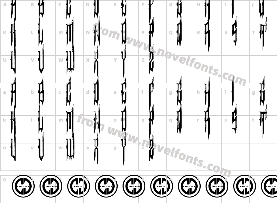 SintheticCharacter Map