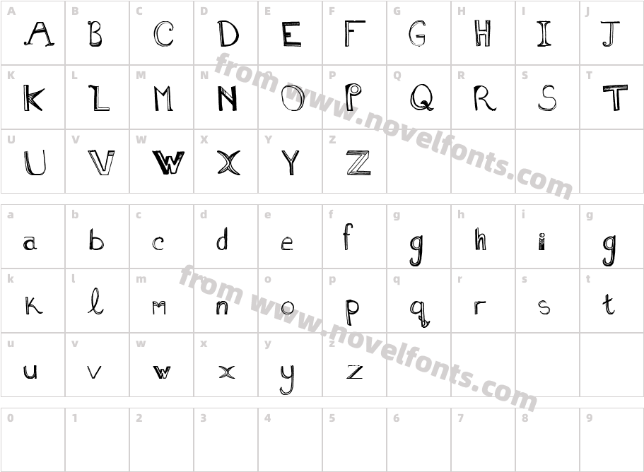 Sixty Four Dollar Question MediumCharacter Map