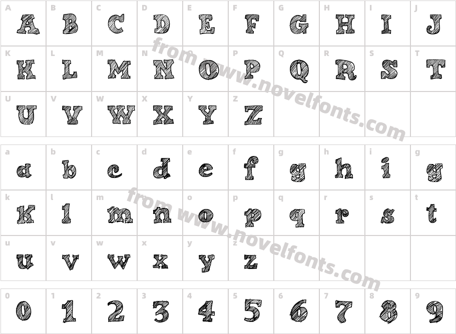 Sketch NiceCharacter Map