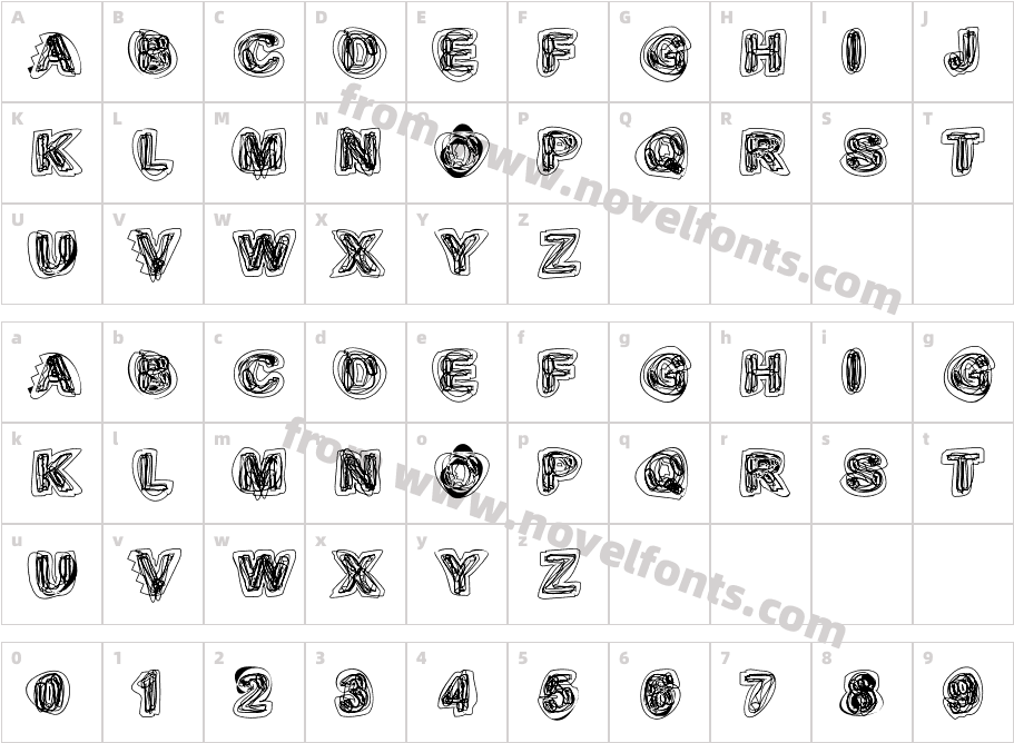 Sketch1Character Map