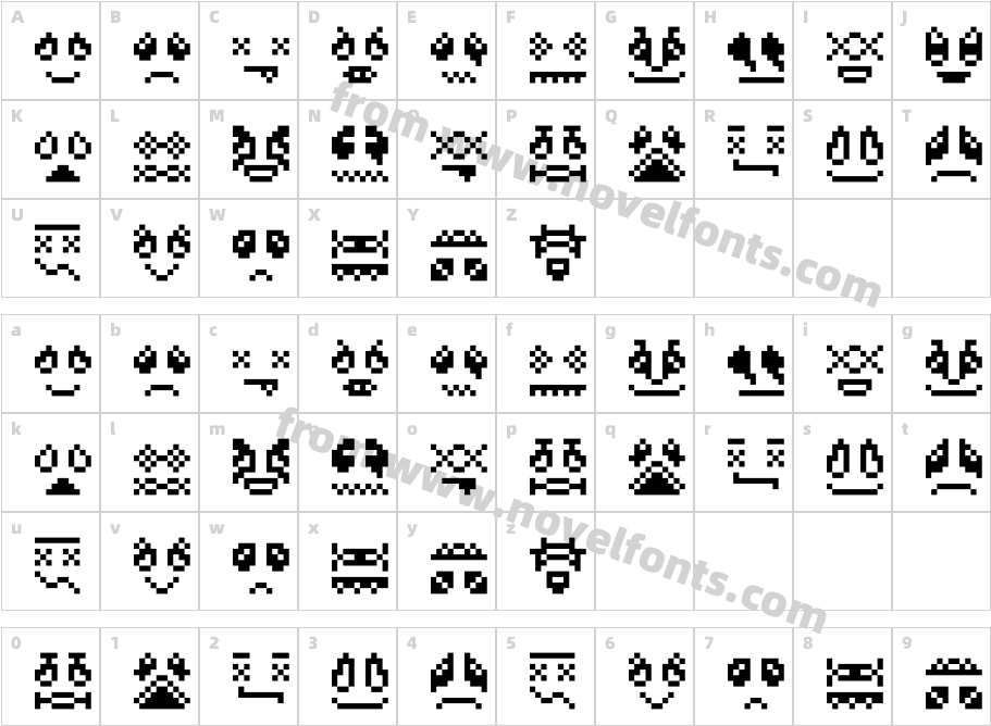 SkrewdUpSoulzCharacter Map