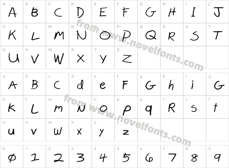 Skyler MarkerCharacter Map