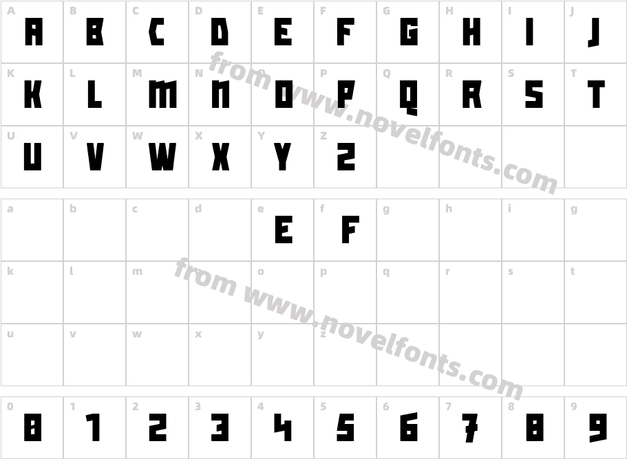 SlashCharacter Map