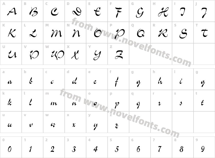 Slogan-Normal CnCharacter Map