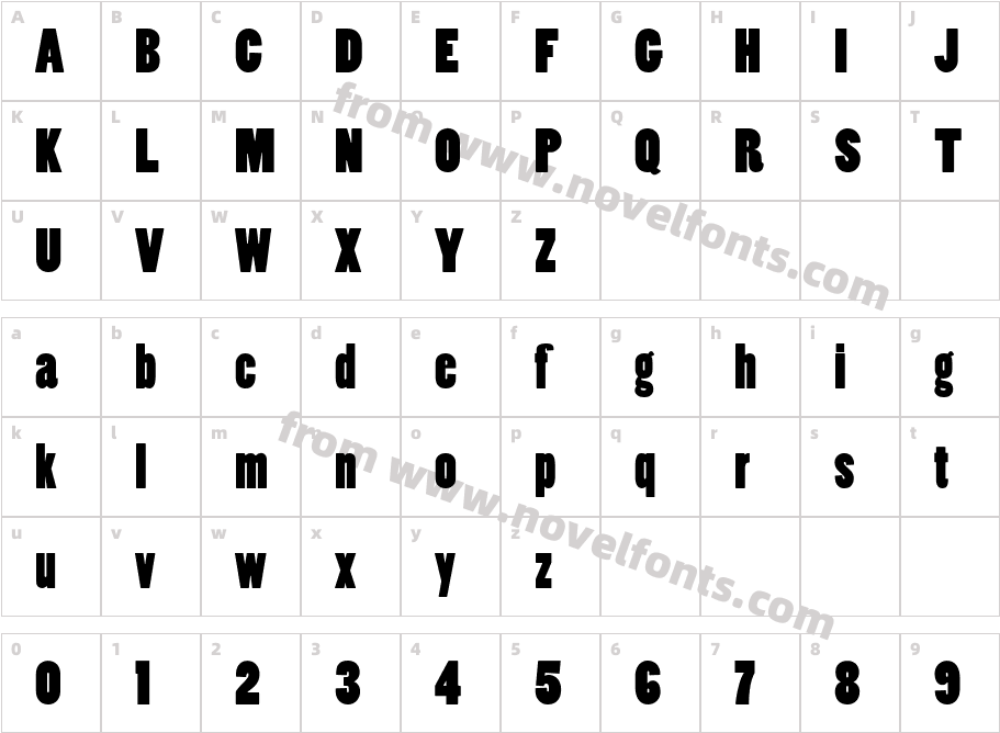 Slot SSi BlackCharacter Map