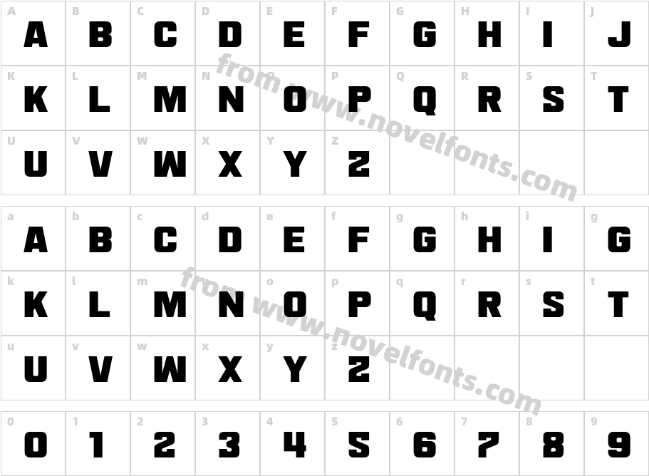 Smack Laideth Down 2019Character Map