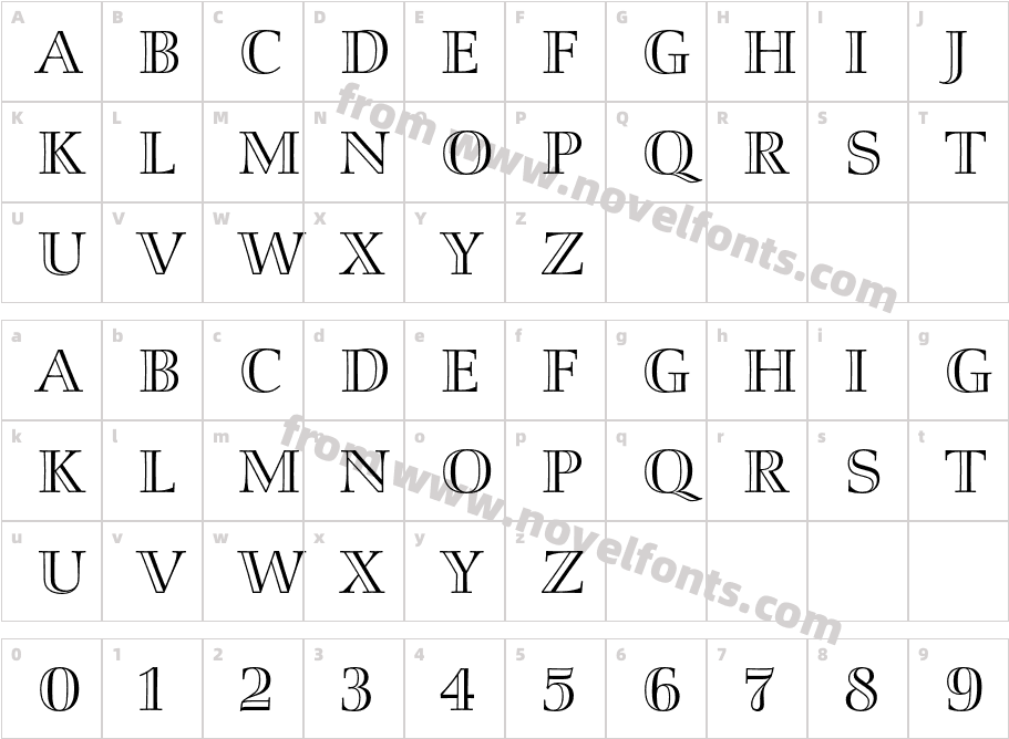 Smaragd-AlternateCharacter Map