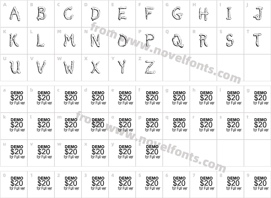 Smelted DemoCharacter Map