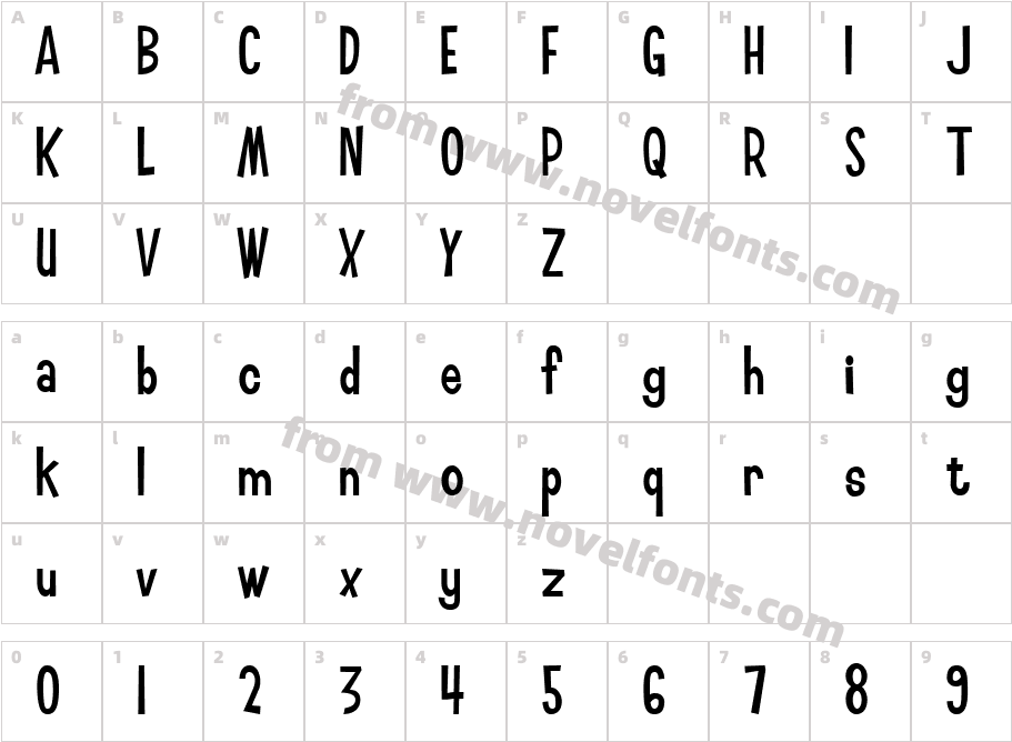 SmilageCharacter Map