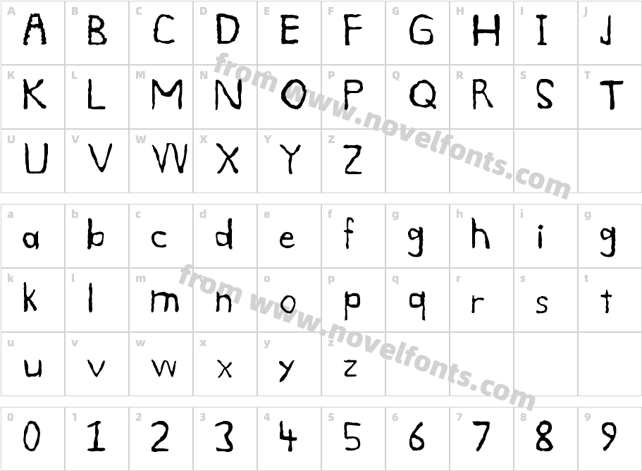 SmudgeCharacter Map