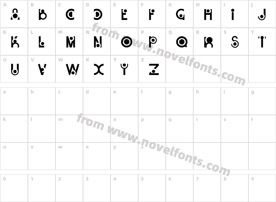 SnailCharacter Map