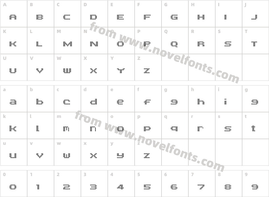 SnareDrum Two NBPCharacter Map