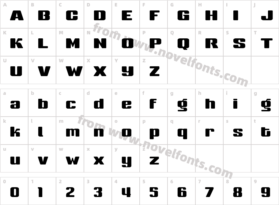 SneakersMediumCharacter Map