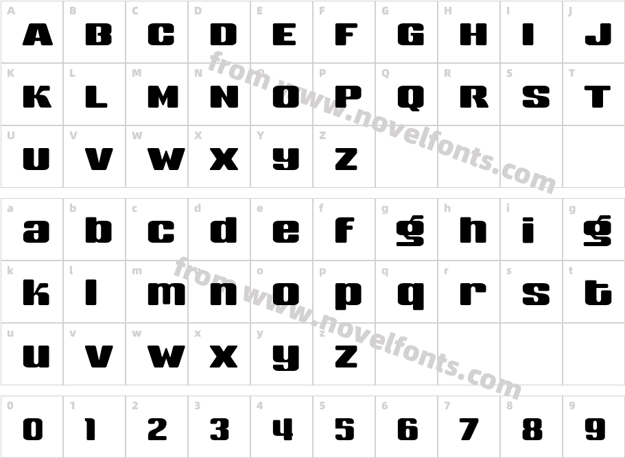 SneakersMediumBiformCharacter Map