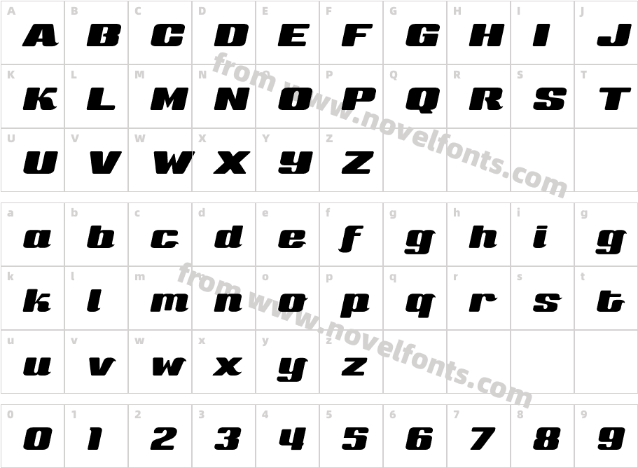 SneakersScriptWideCharacter Map