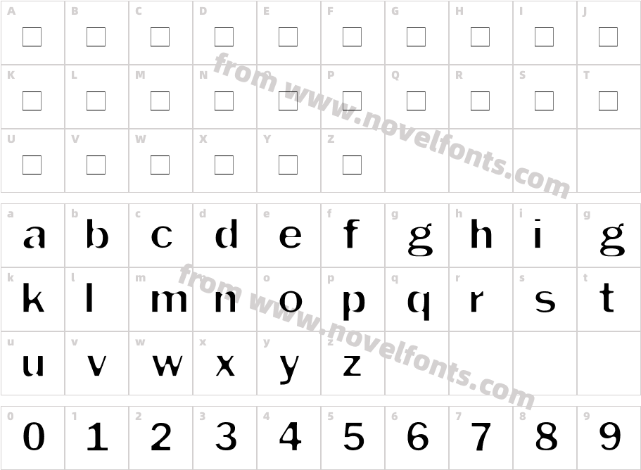 Sofa-ABCharacter Map