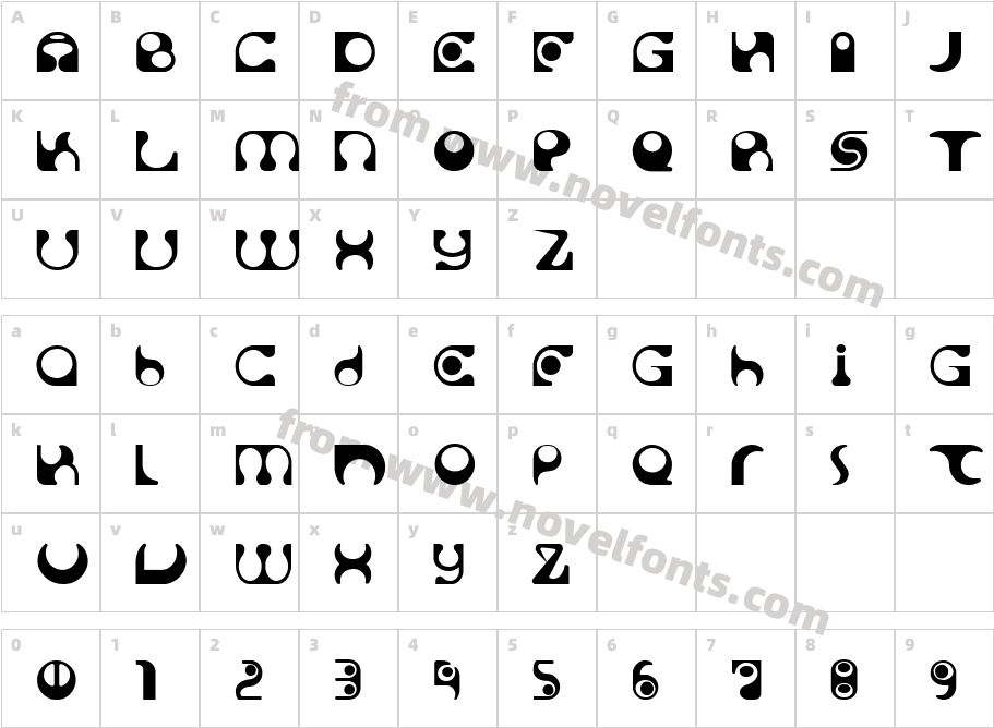 SolangeCharacter Map