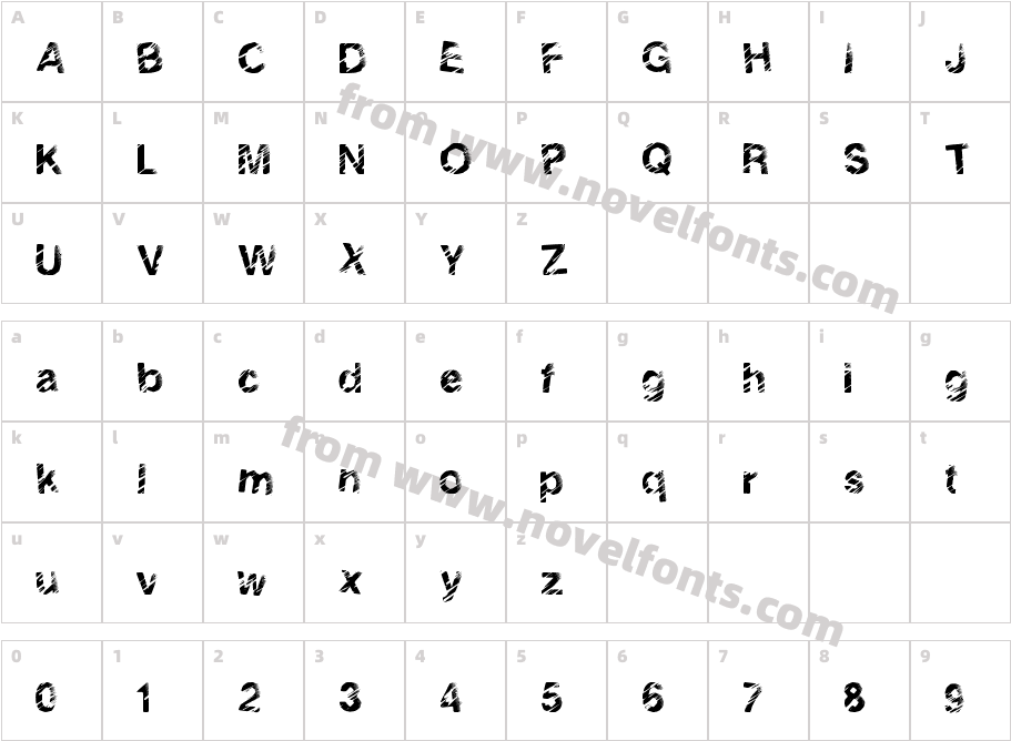 SolidEventCharacter Map