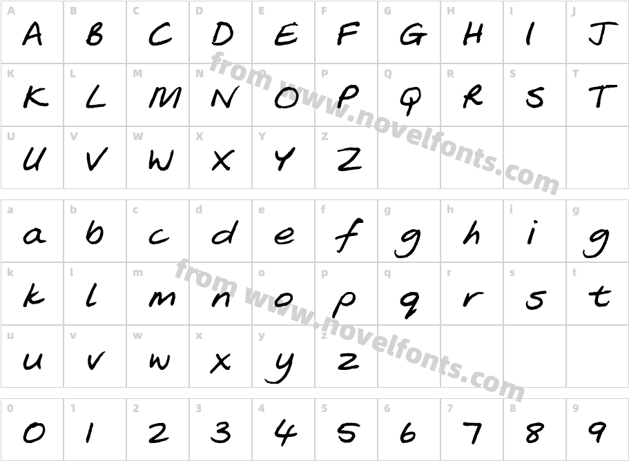 SoozleCharacter Map