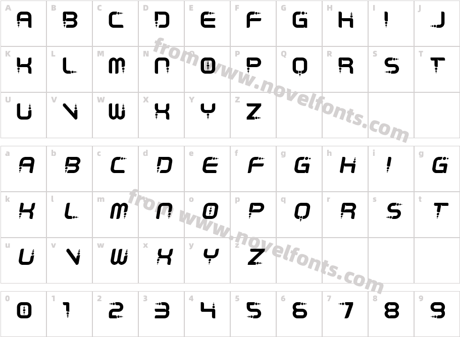 DespairCharacter Map