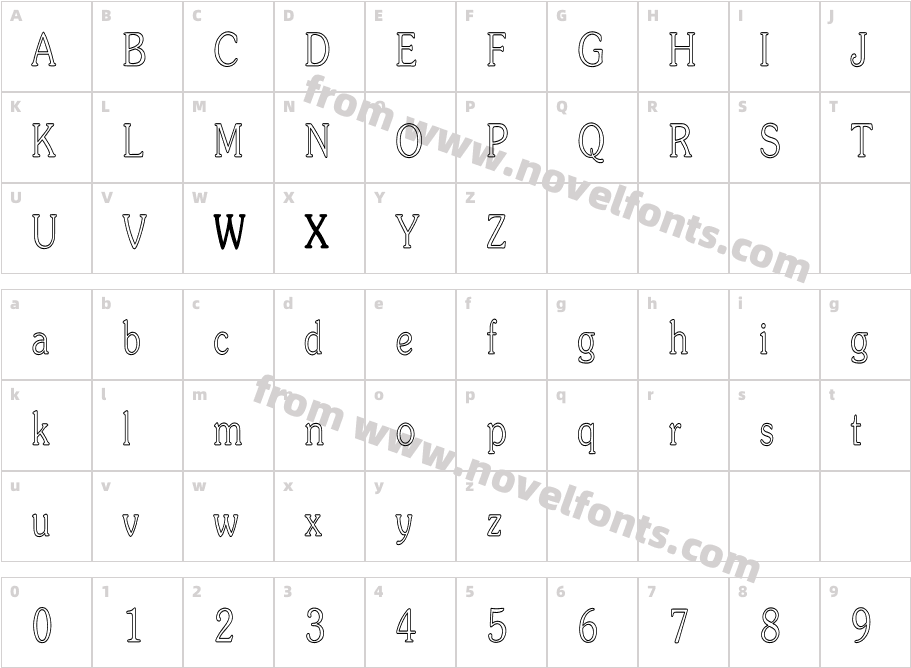 Souvenir-LightHCCharacter Map