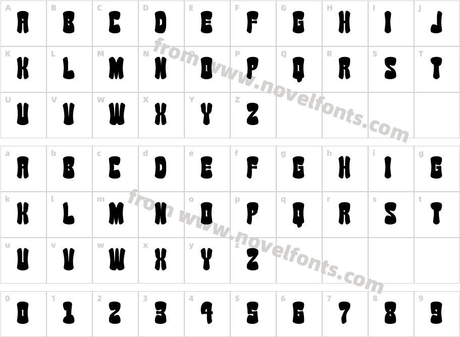 Soy Sauce Junky__GCharacter Map