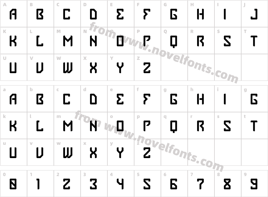 Space CrowCharacter Map