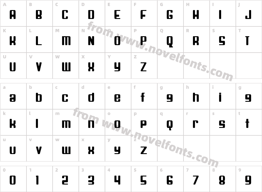 Spaceship BulletCharacter Map