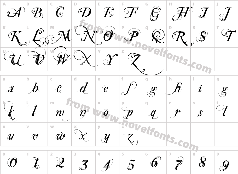 Special TypeRegularCharacter Map