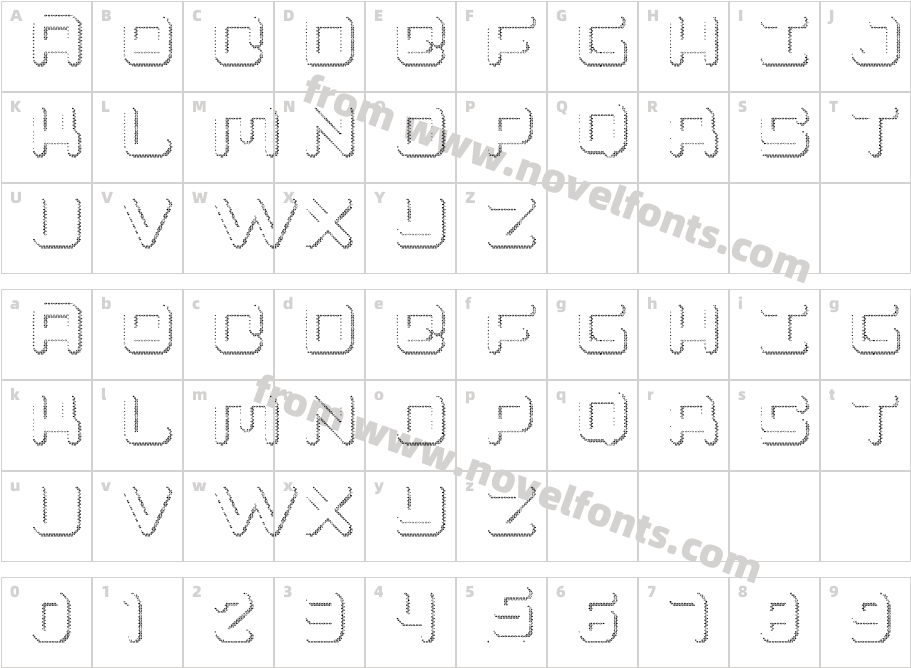 SpectroCharacter Map