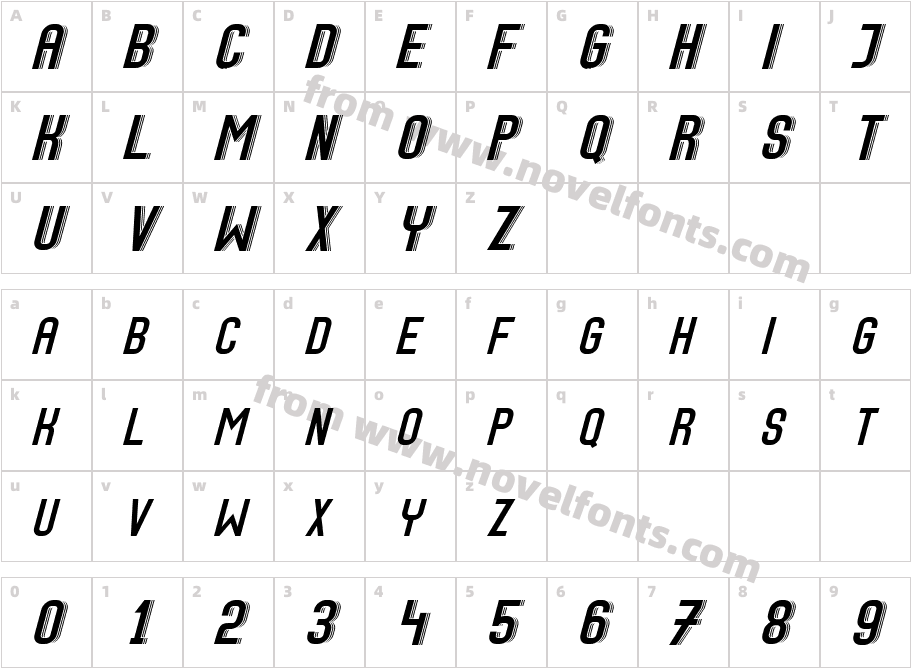 Speed+2Character Map