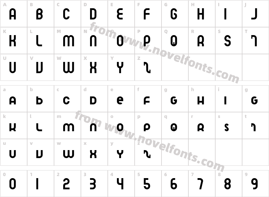 Speedlearn NormalCharacter Map