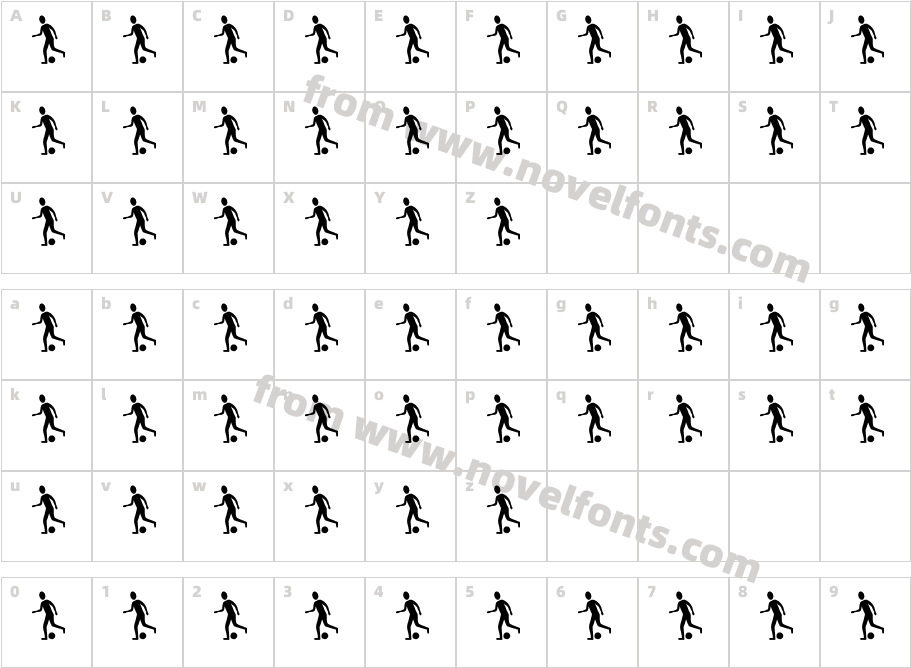 SportsFiguresCharacter Map