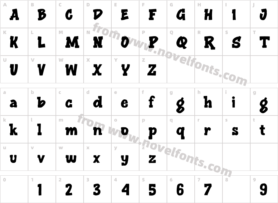 SquabslabRegularCharacter Map