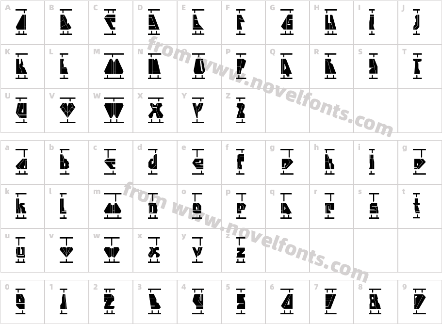 Stealth-ModelCharacter Map