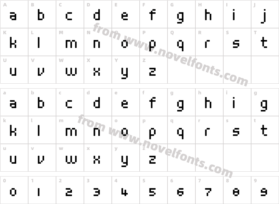 StedelijkCharacter Map