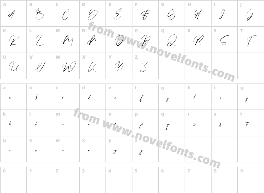 Steffyray Free RegularCharacter Map