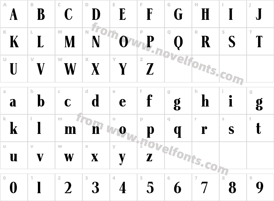 SteppITCStd-UltraCharacter Map