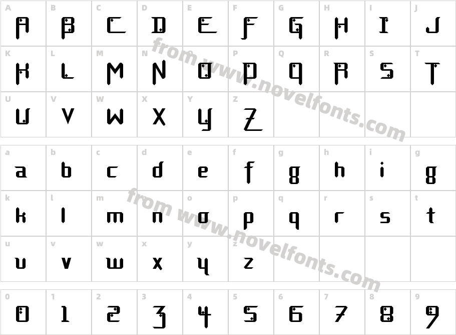 Diamond Fantasy NormalCharacter Map