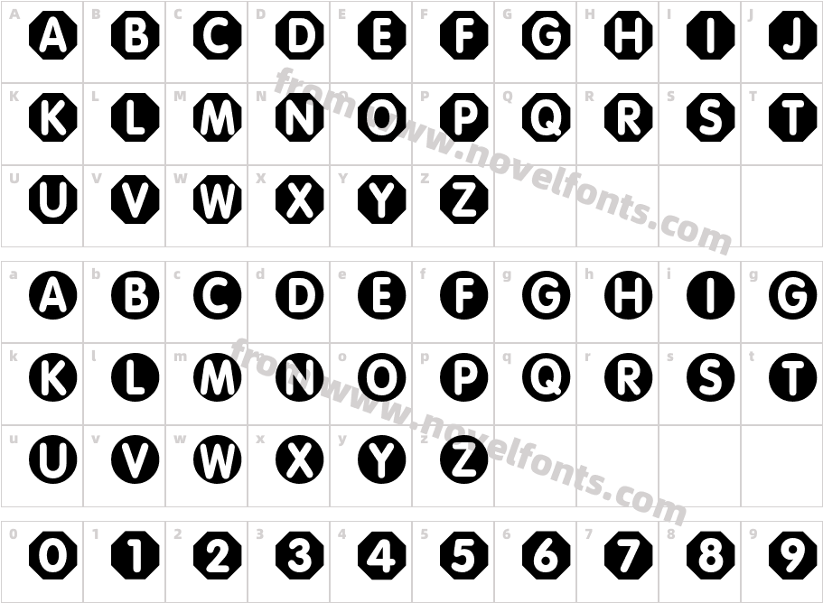 StopAndGoCharacter Map