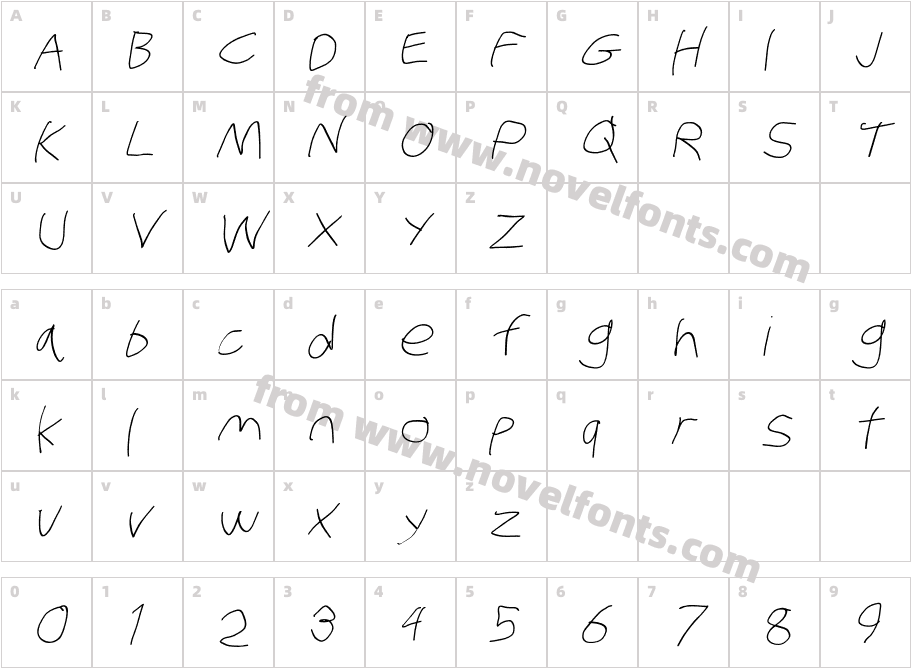 Stray Cat Light Extended ObliqueCharacter Map