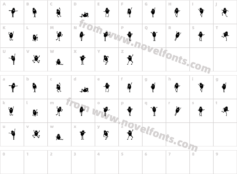 Diavolo NeroCharacter Map