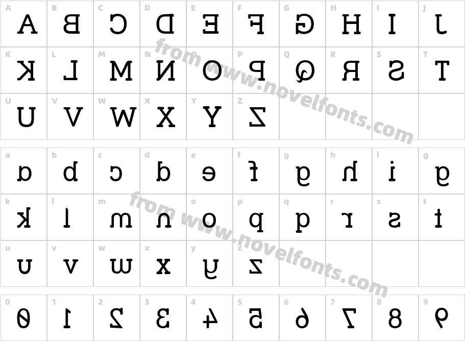 Street Slab - MirrorCharacter Map