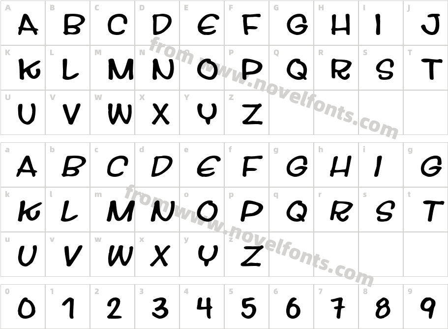 Streetwise buddyCharacter Map