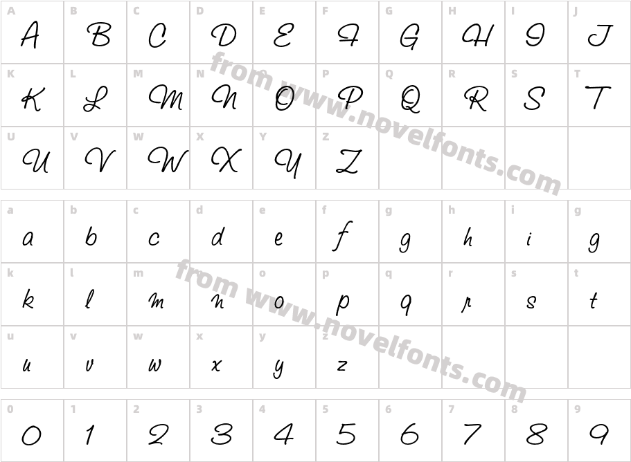 StudioScriptITCStdCharacter Map