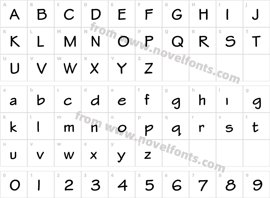 StylusITCStd-BoldCharacter Map